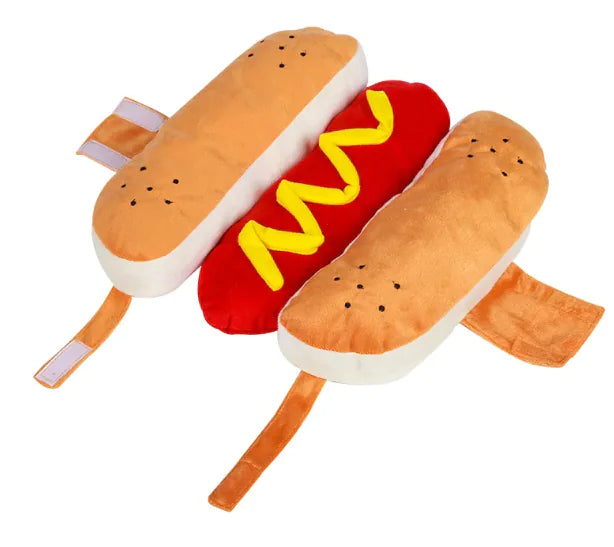 Pet Hot Dog Halloween Outfit