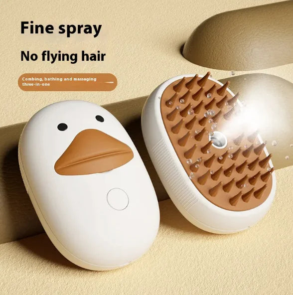 Multi-Task Pet Grooming Brush