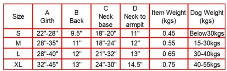 Rugged Large Dog Adventure Vest