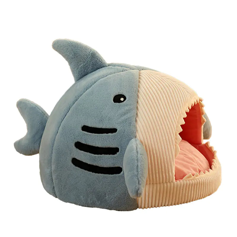 Grey Shark Cozy Pet Haven