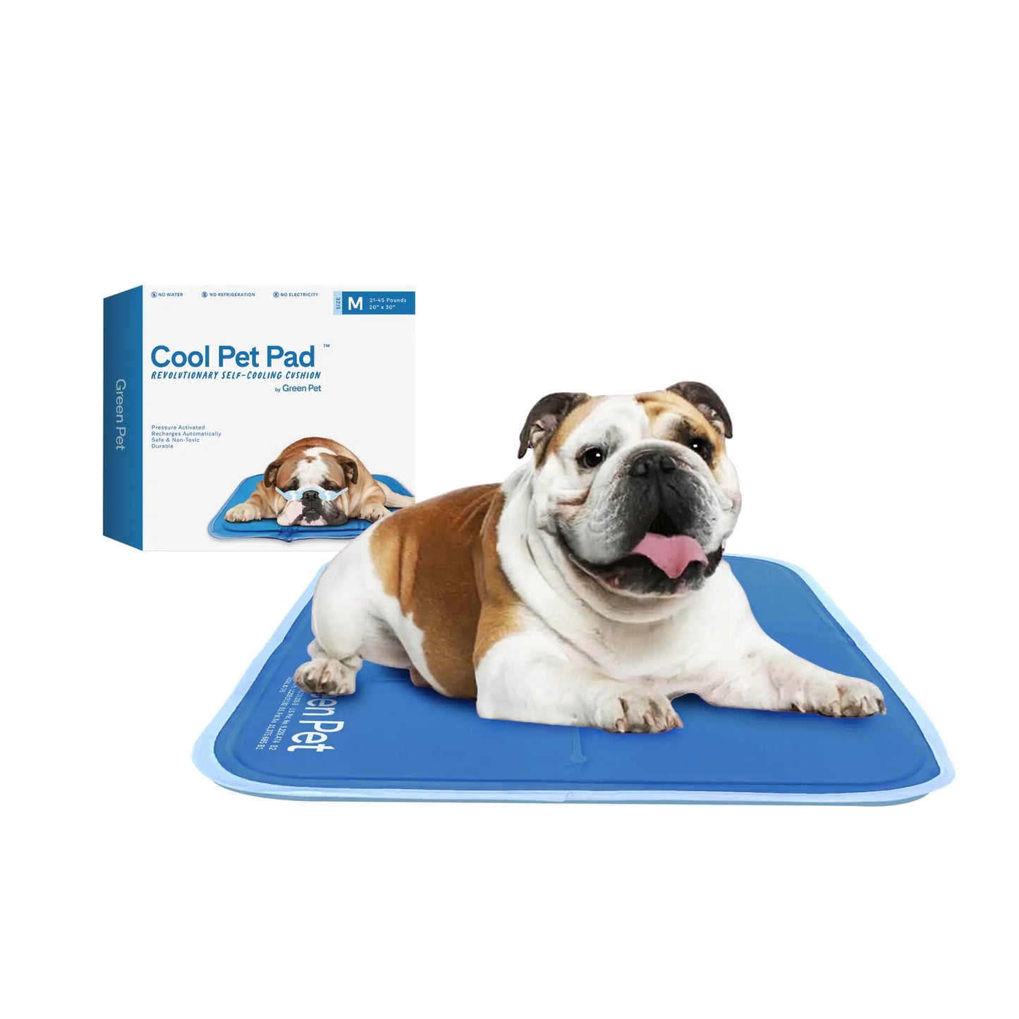 Cool Comfort Pet Mat - Self-Cooling Gel Pad for Pets