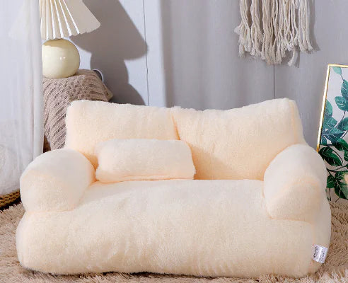 Opulent Plush Pet Lounger