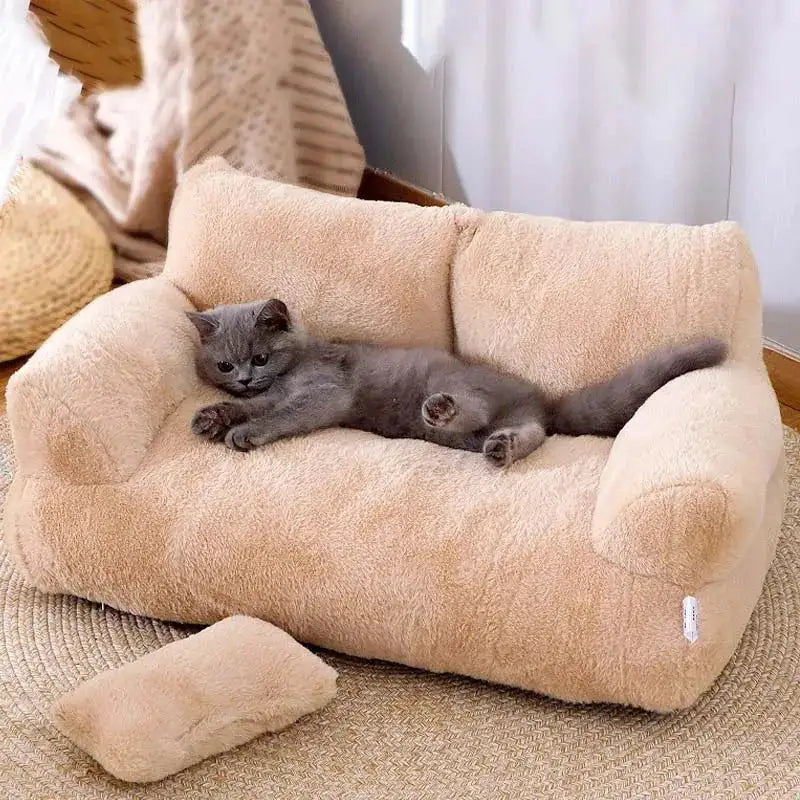 Opulent Plush Pet Lounger