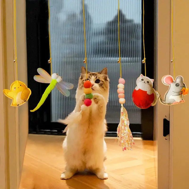 Columpio ajustable para gatos