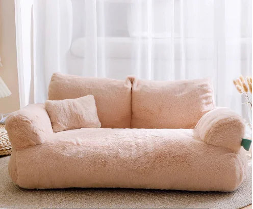 Opulent Plush Pet Lounger