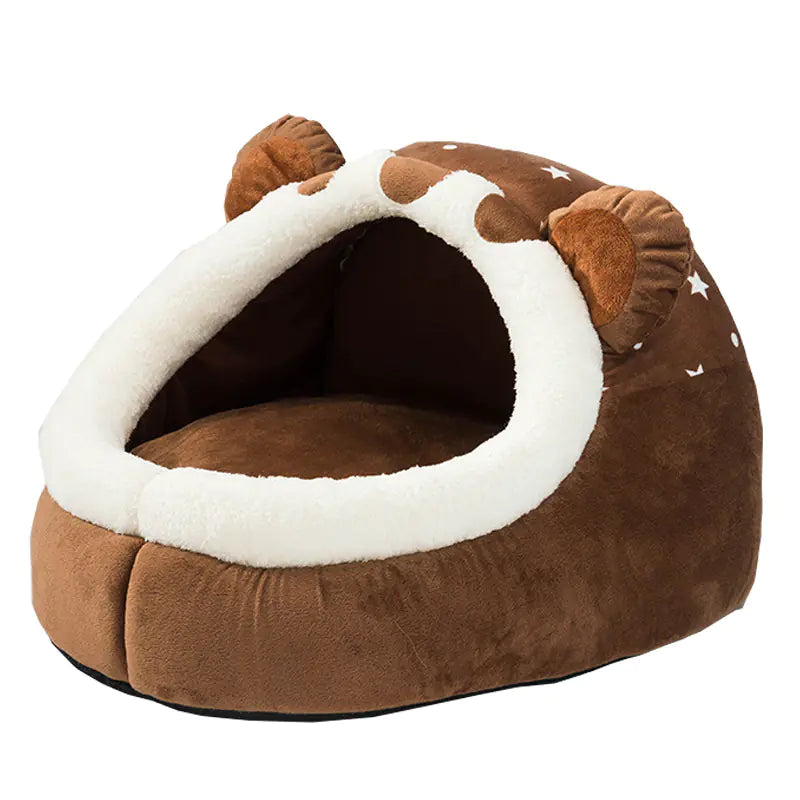 Cozy Nook Pet Bed for Small Animals