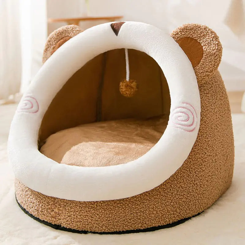 Cozy Nook Pet Bed for Small Animals