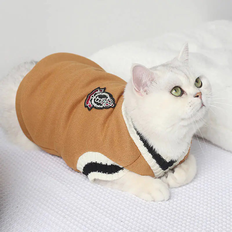 Academic Knit Pet Vest