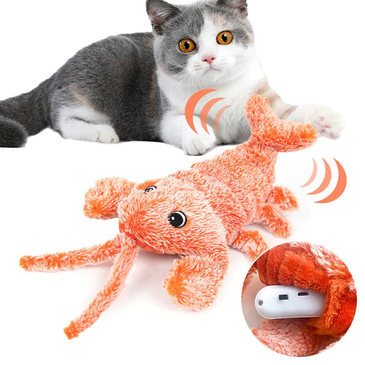 Camarón saltarín para gatos