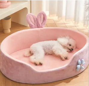Lit pour animaux de compagnie lavable de luxe pour toutes les tailles