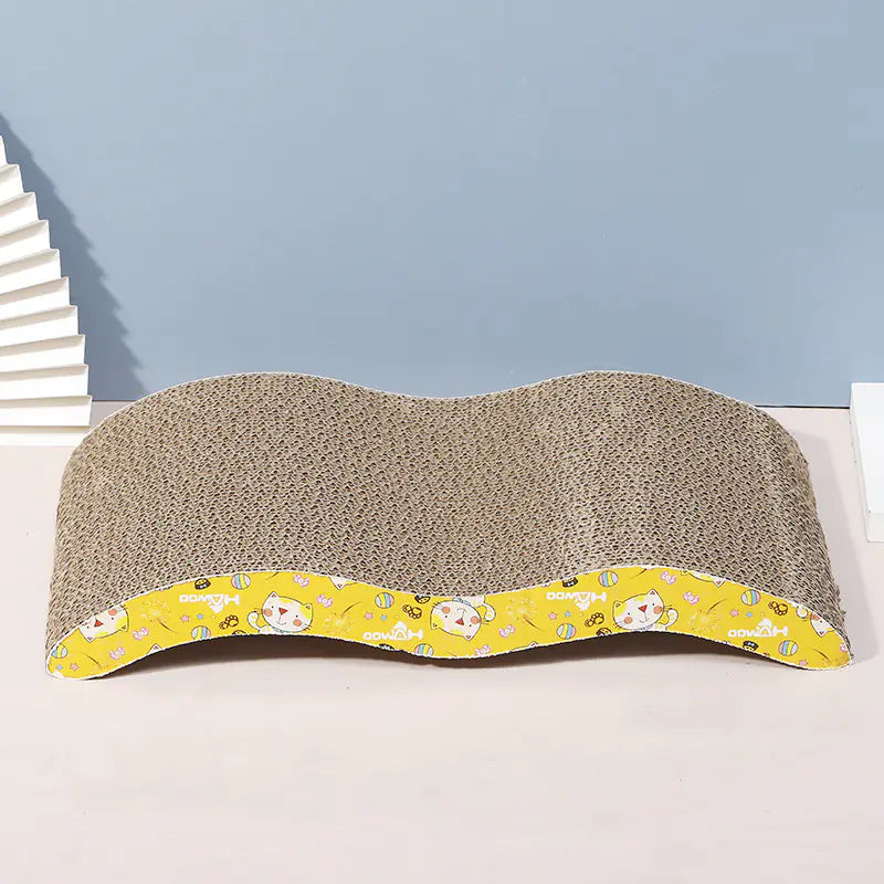 M-Shape Dual Cat Scratch & Rest House