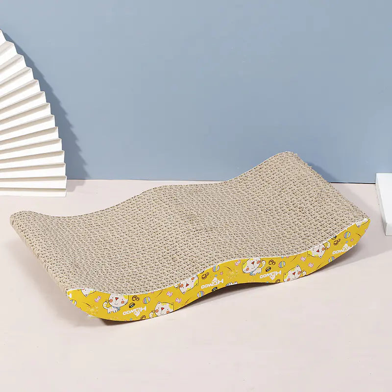 M-Shape Dual Cat Scratch & Rest House