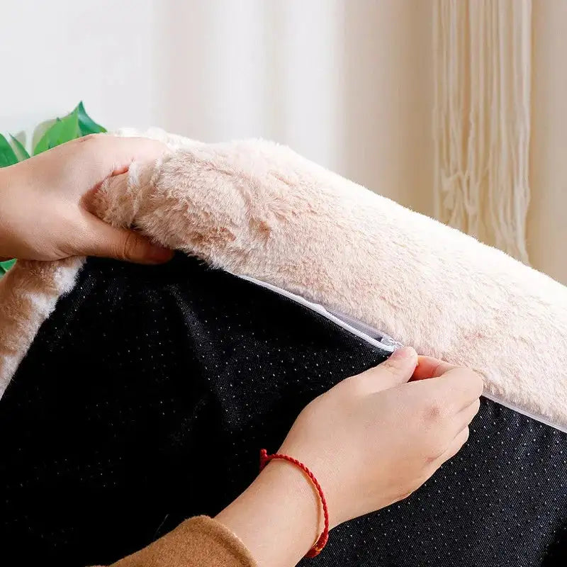 Opulent Plush Pet Lounger