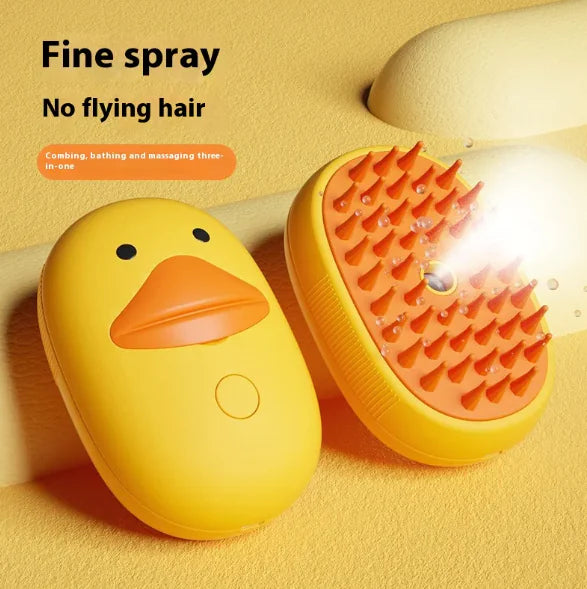 Multi-Task Pet Grooming Brush