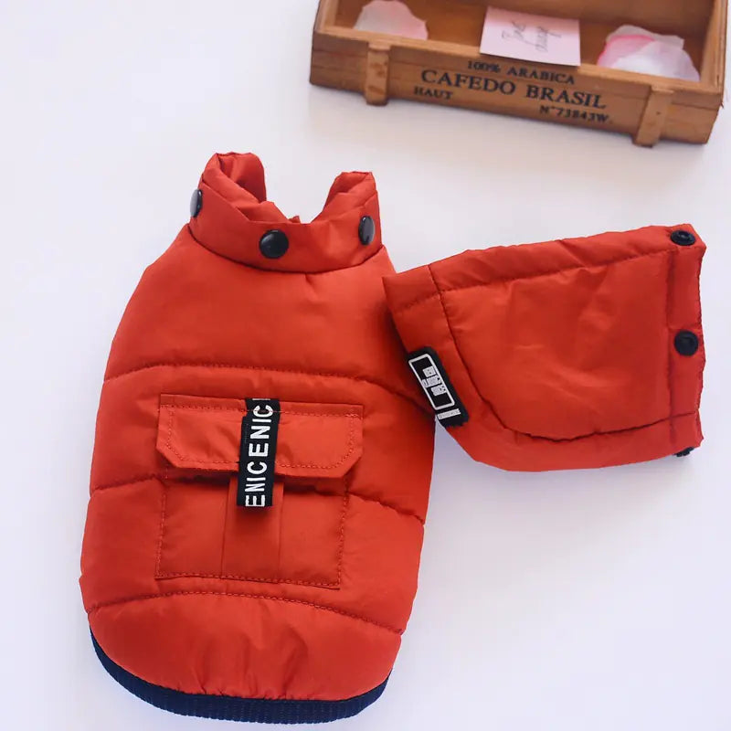 Chic Winter Dog Vest