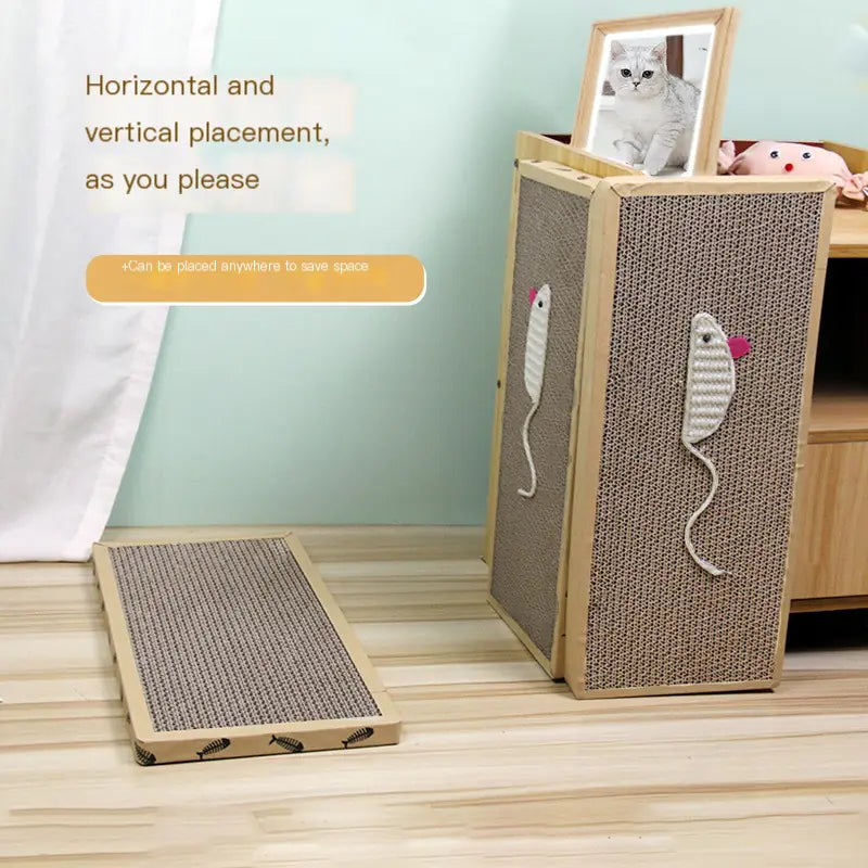 Sisal Mouse Playboard for Cats (Wholesale)