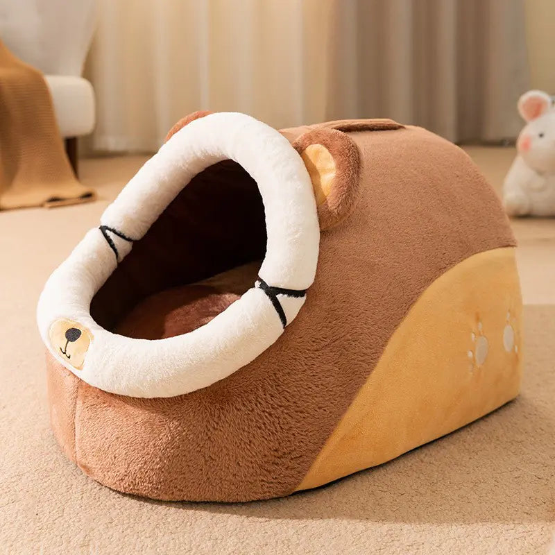 Cozy Nook Pet Bed for Small Animals