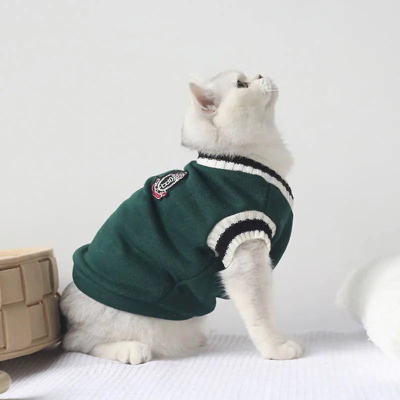 Academic Knit Pet Vest