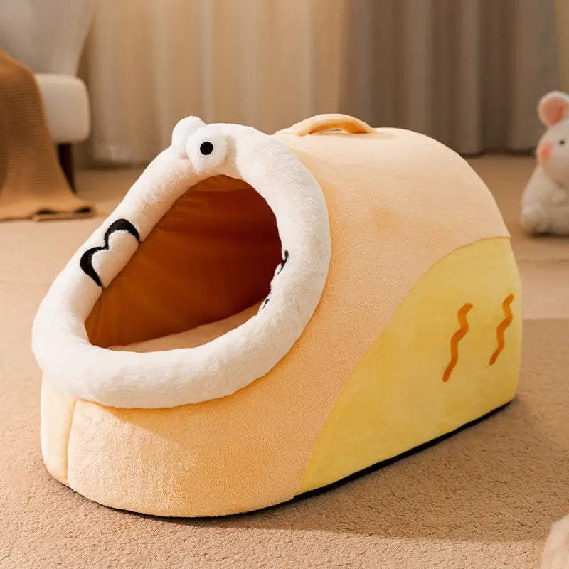 Cozy Nook Pet Bed for Small Animals